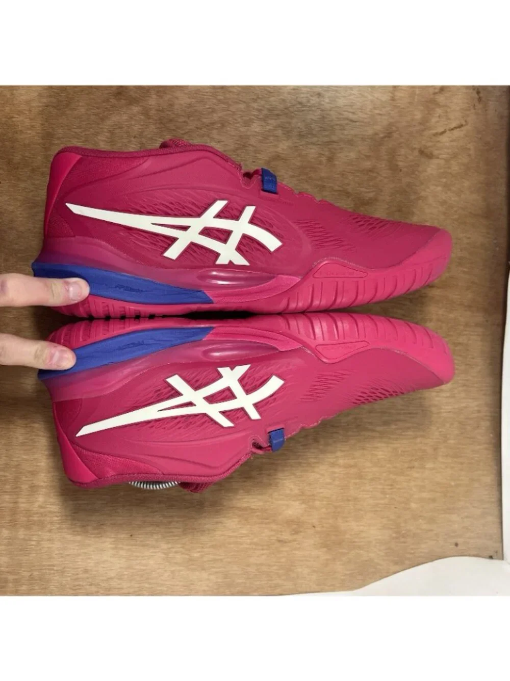 Asics Women's Gel-Resolution X Women Size 10 Pink Tennis Pickleball Shoes